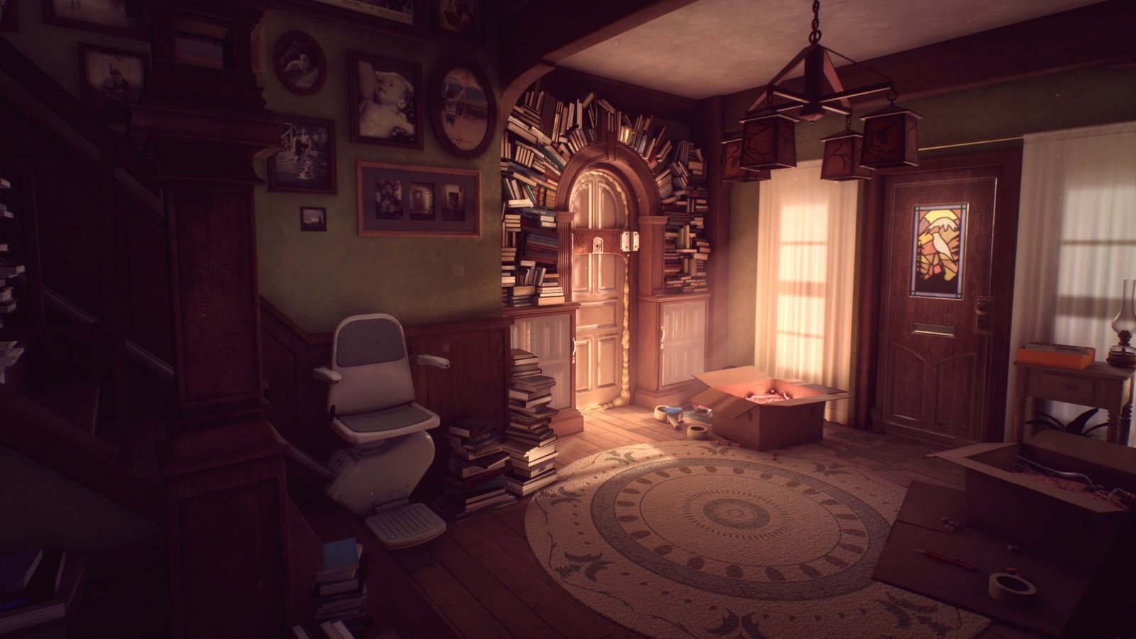 What Remains of Edith Finch living room