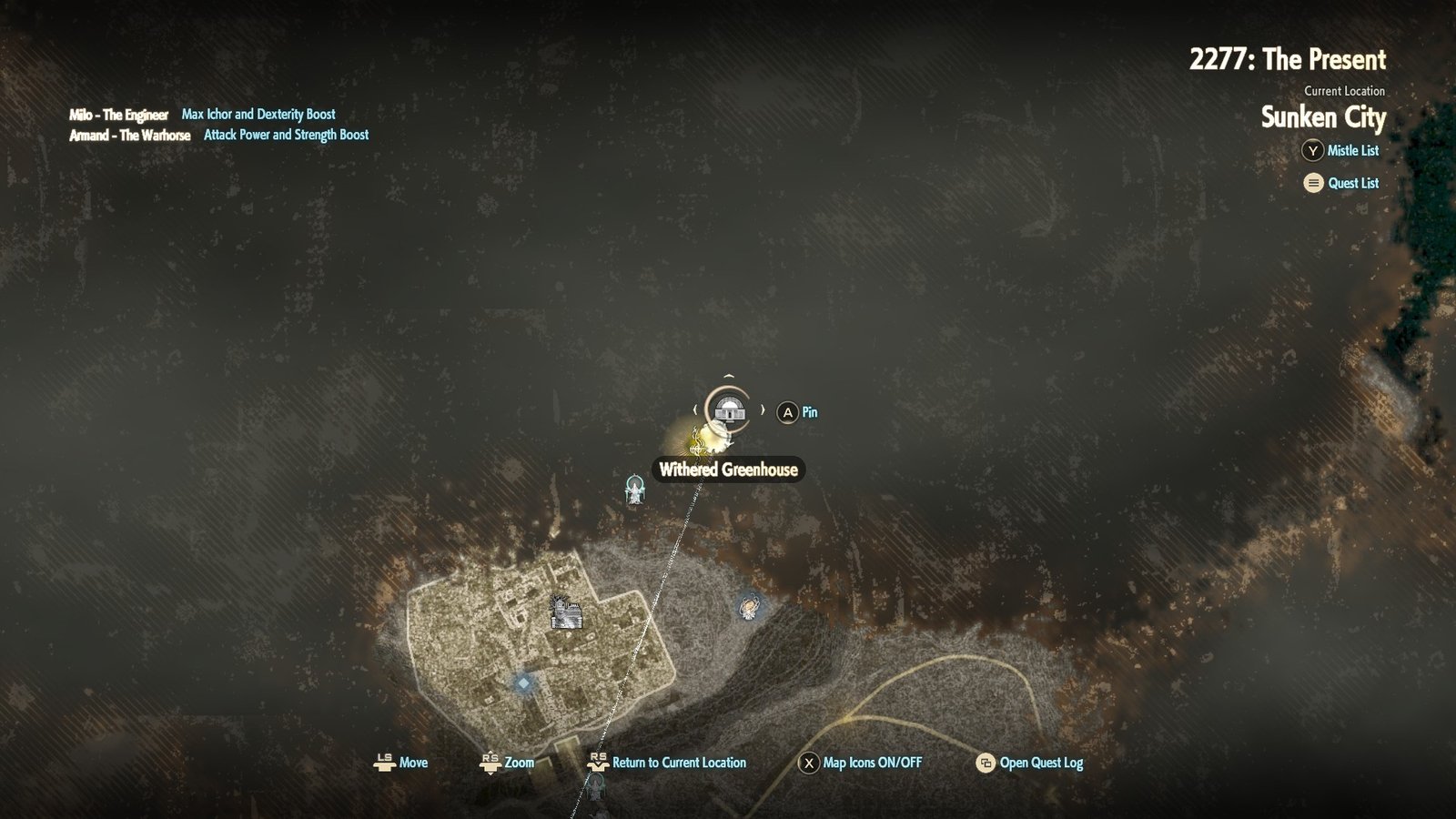 Code Vein 2 Withered Greenhouse