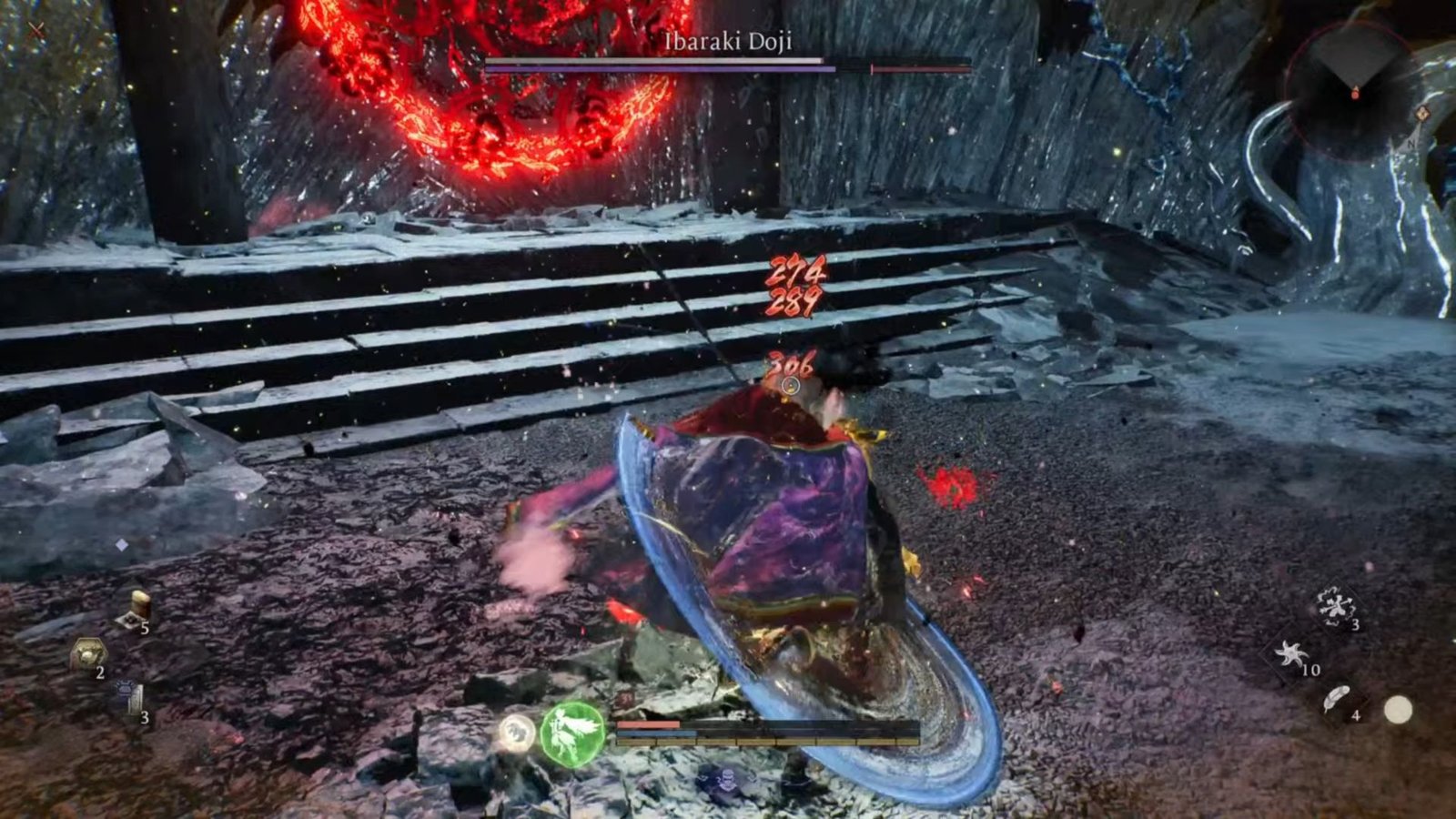 Ibaraki Doji Stunnned in Nioh 3