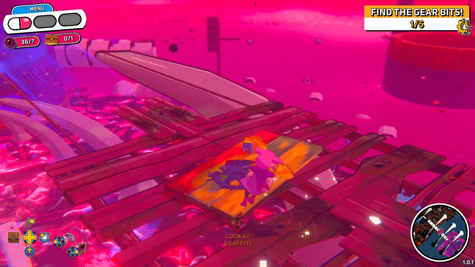 Grabbing the second Gear Piece in Jester's Leviathan in Demon Tides