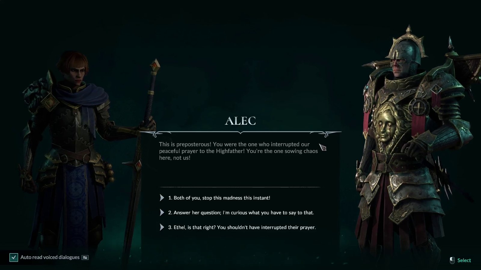 Disciples Domination Review Choice Example