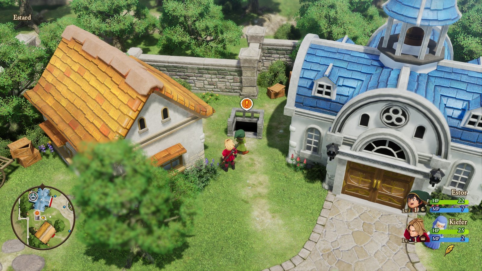 A tunnel descent in Estard