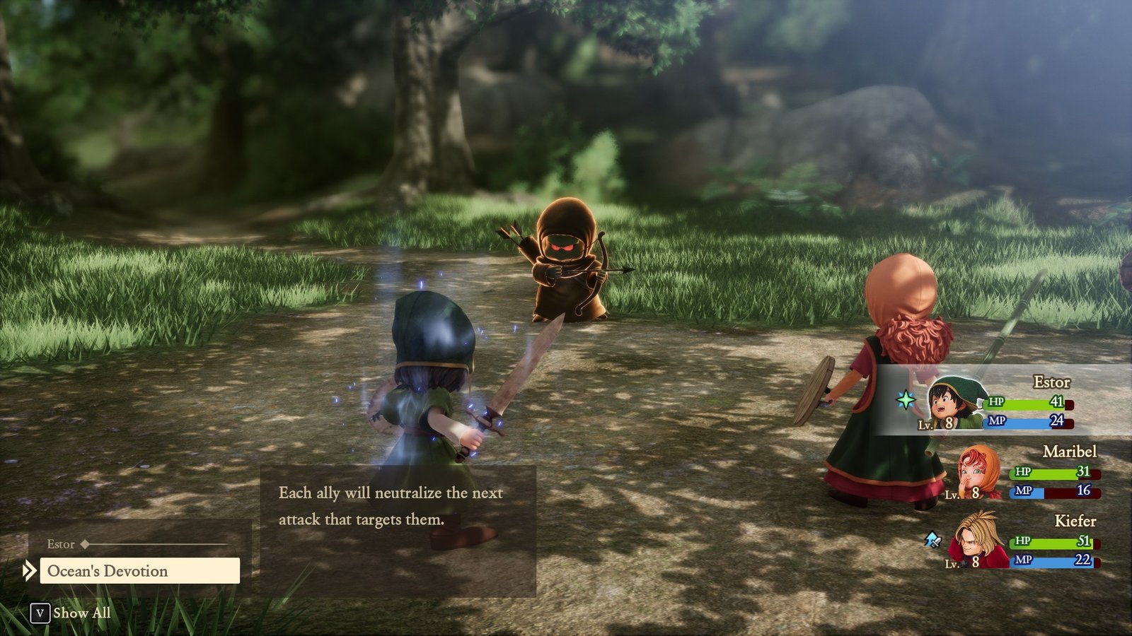 The Menacing Bodkin in Dragon Quest VII Reimagined 