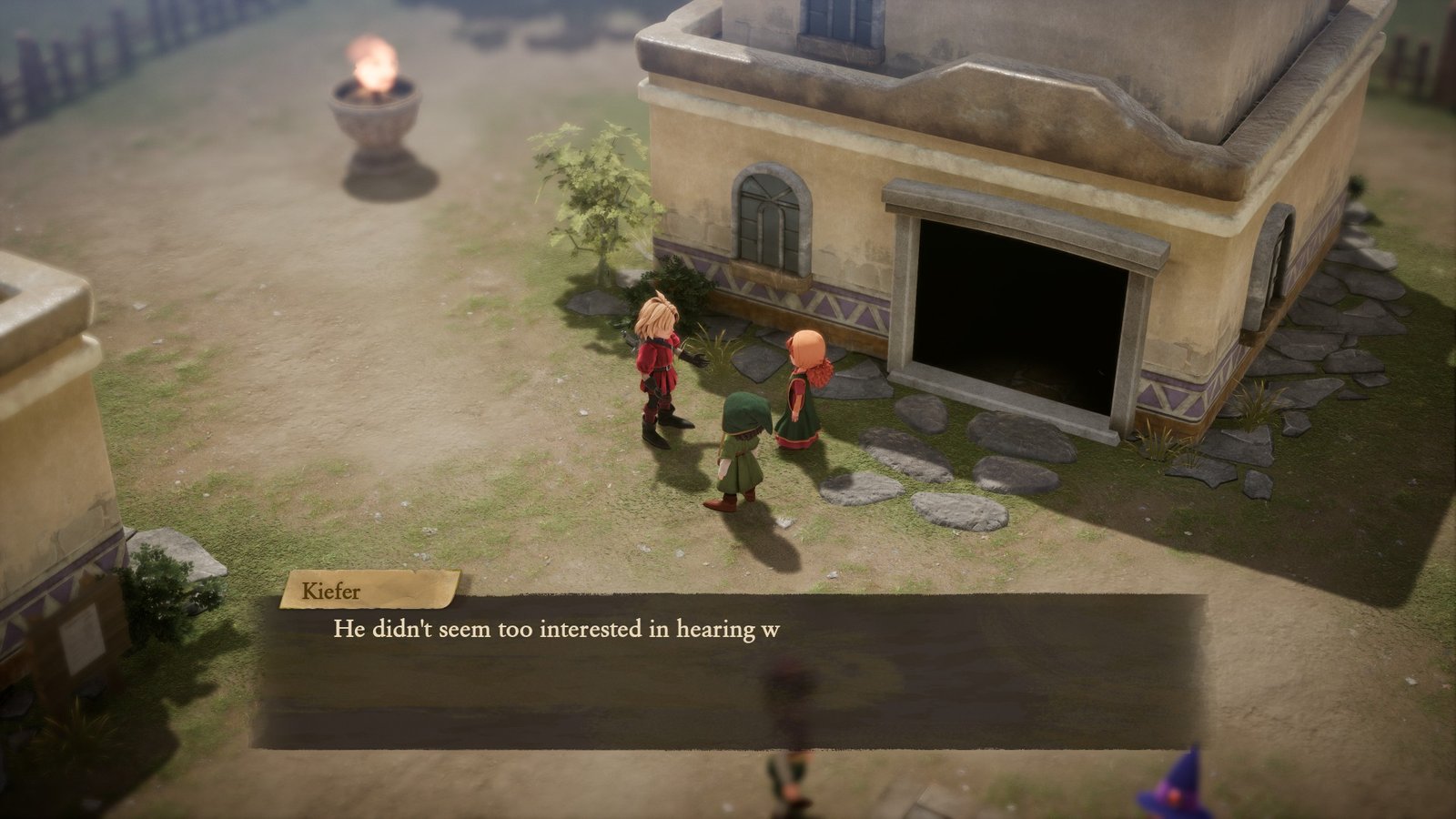 The Mayor's office in Emberdale in Dragon Quest VII Reimagined