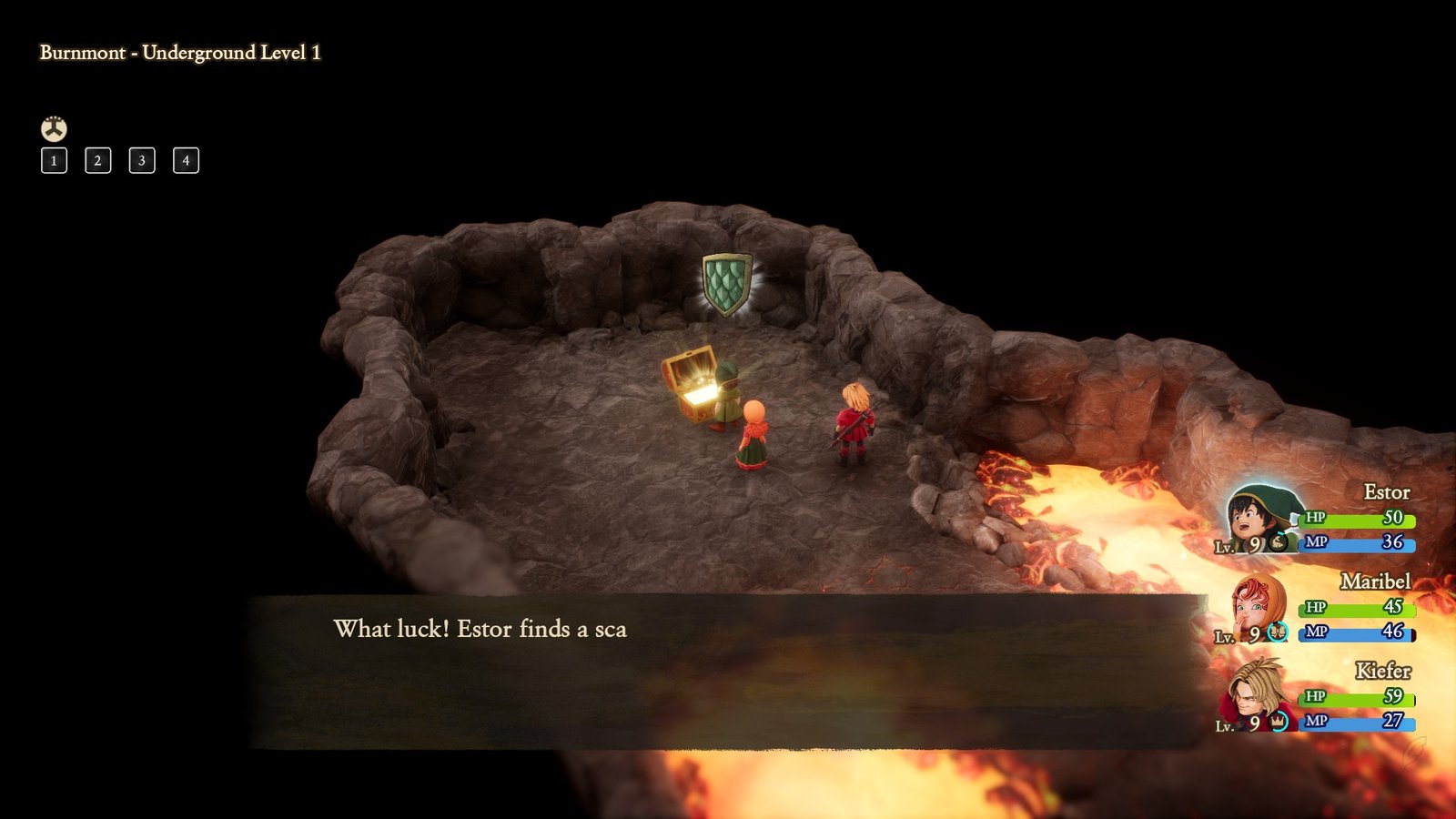 The scale shield in Dragon Quest VII Reimagined