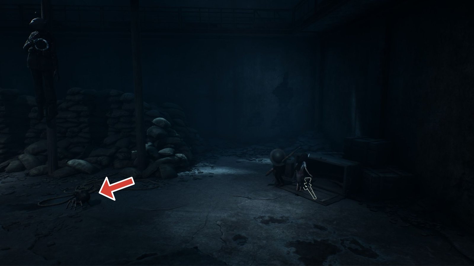 Final critter location in Reanimal