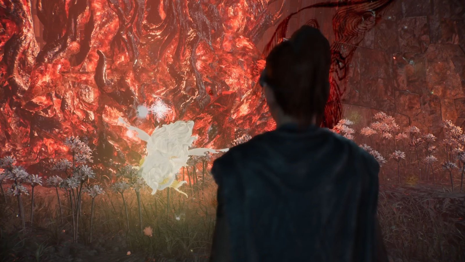 entering the arena to Jakotsu Baba boss fight in Nioh 3