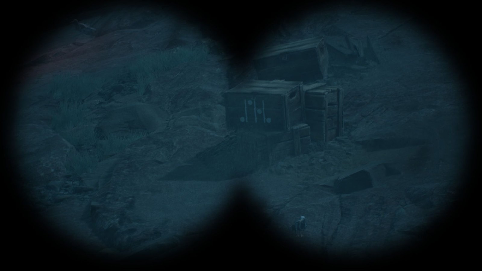 Code for the cannon spotted with binoculars in Reanimal