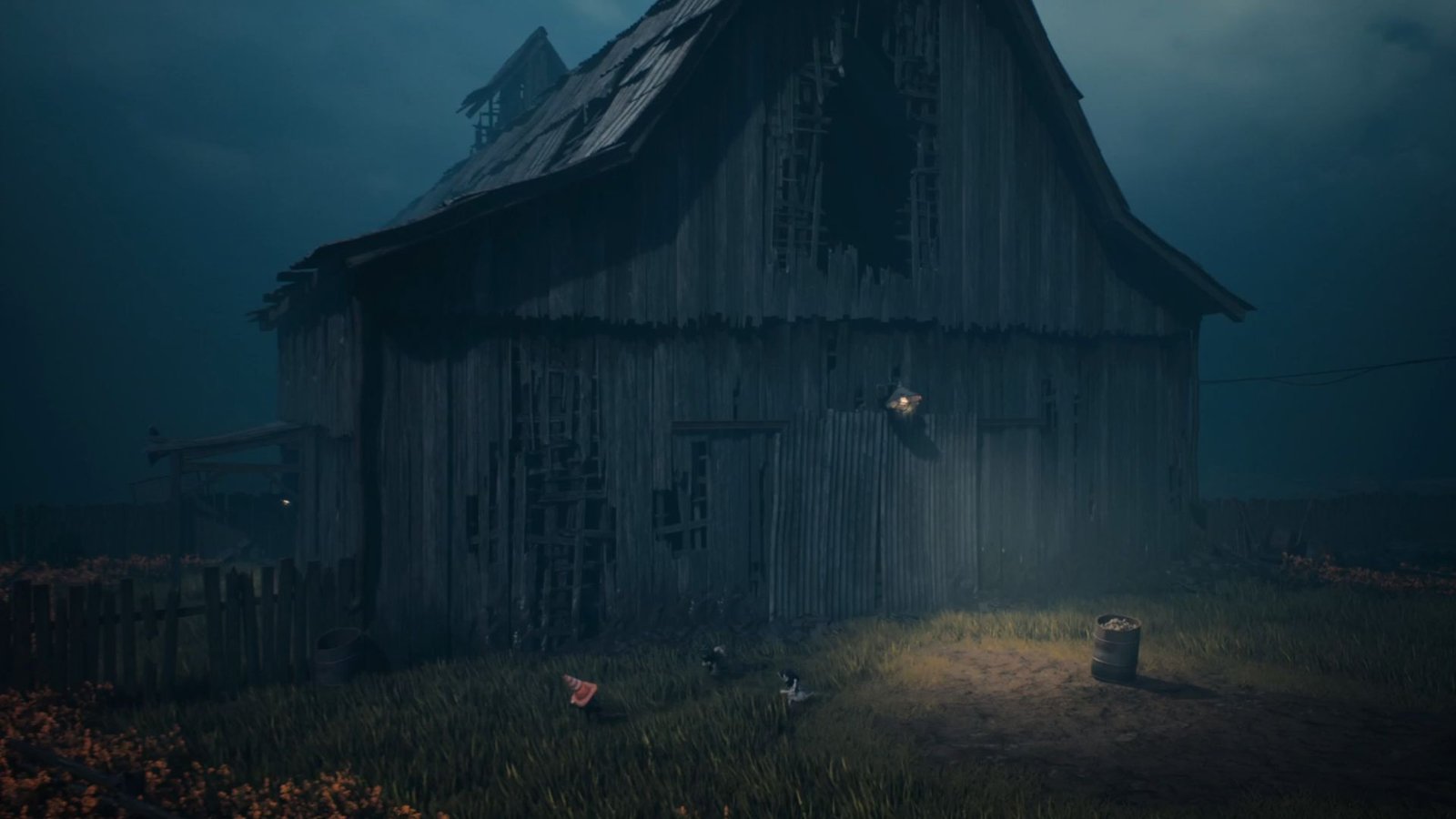 The barn containing the second hidden statue in Reanimal