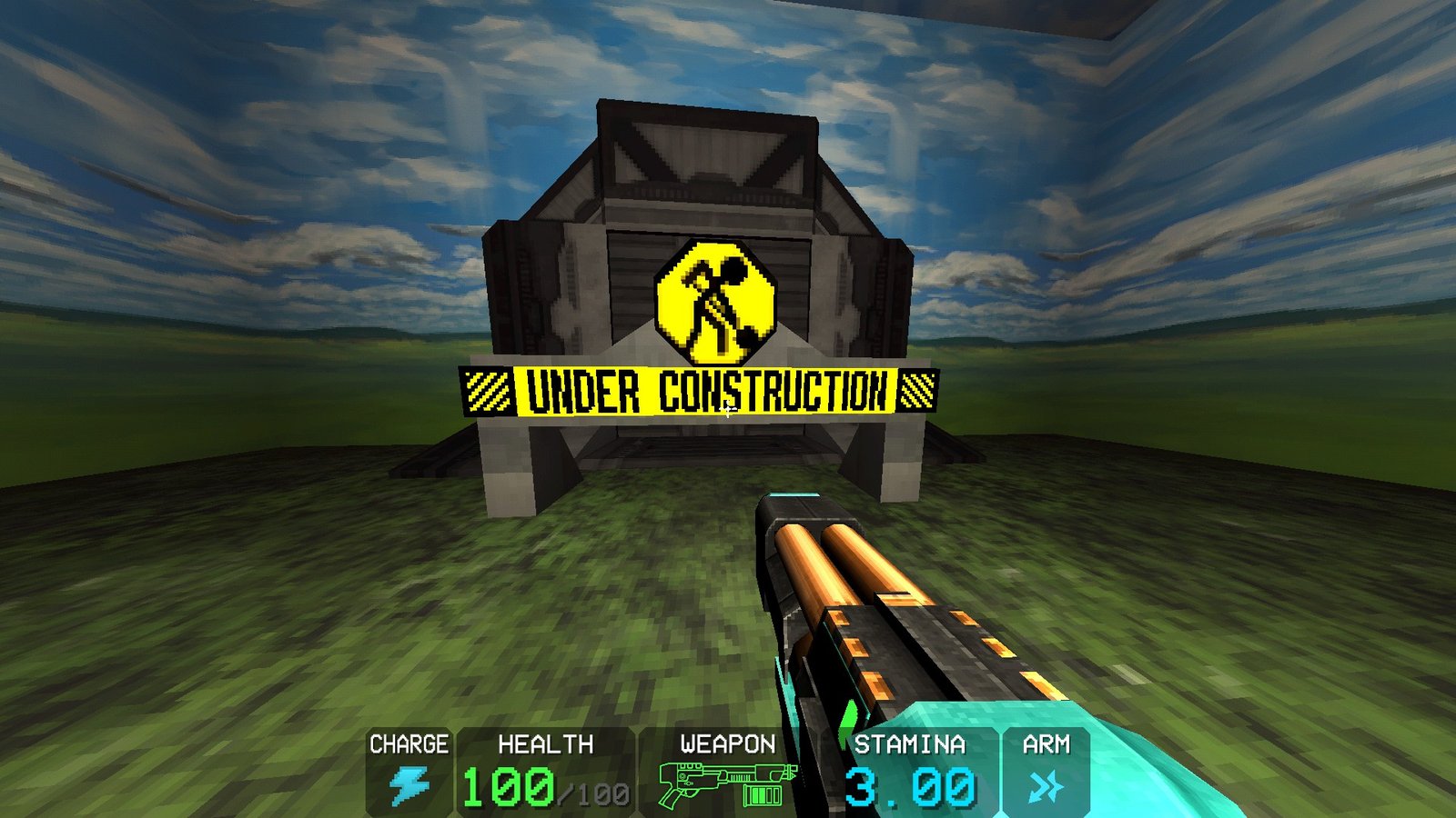 The entrance to Fraud's Secret Level in Ultrakill