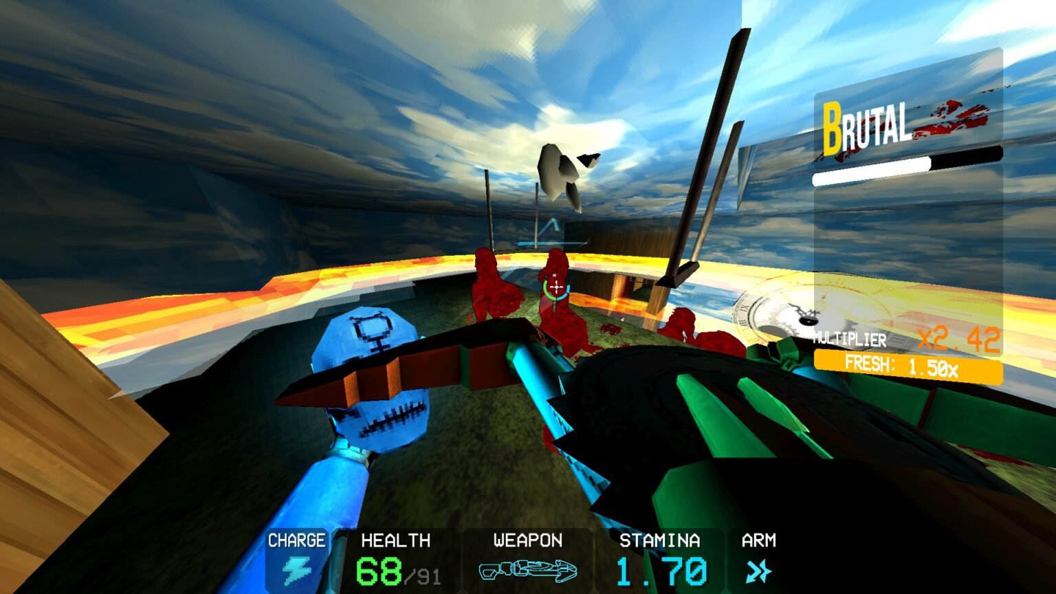 Fighting the Secret encounter in 8-2 Ultrakill