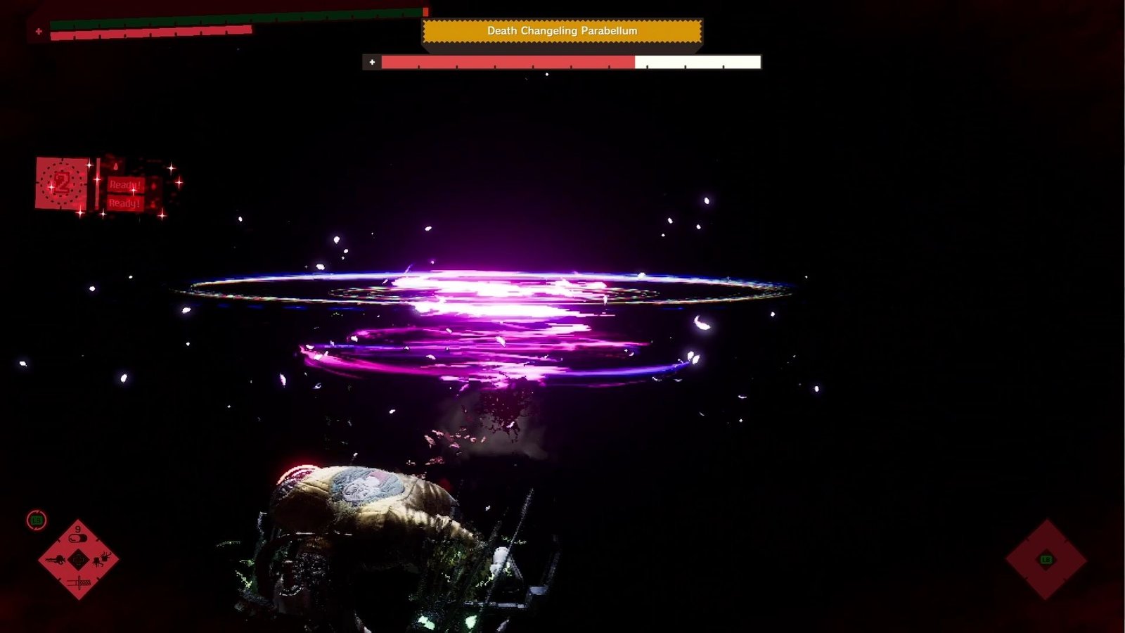 Romeo being attacked in darkness in Romeo is a Dead Man
