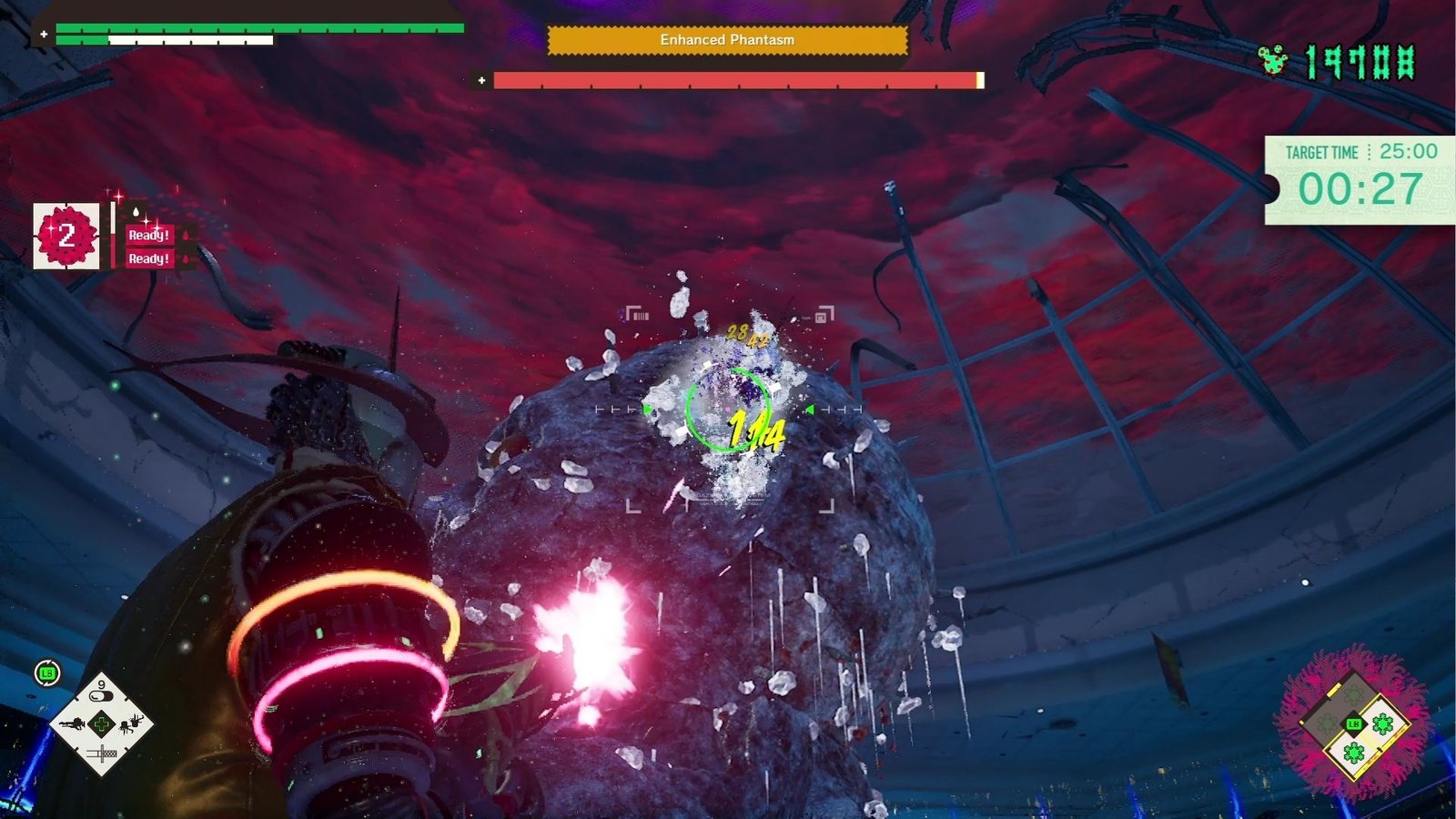 Romeo freezing Enhanced Phantasm in Romeo is a Dead Man