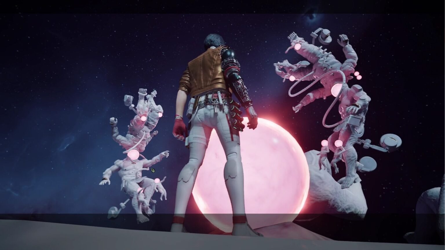 Romeo facing the Last of the Intergalactic Naked in Romeo is a Dead Man