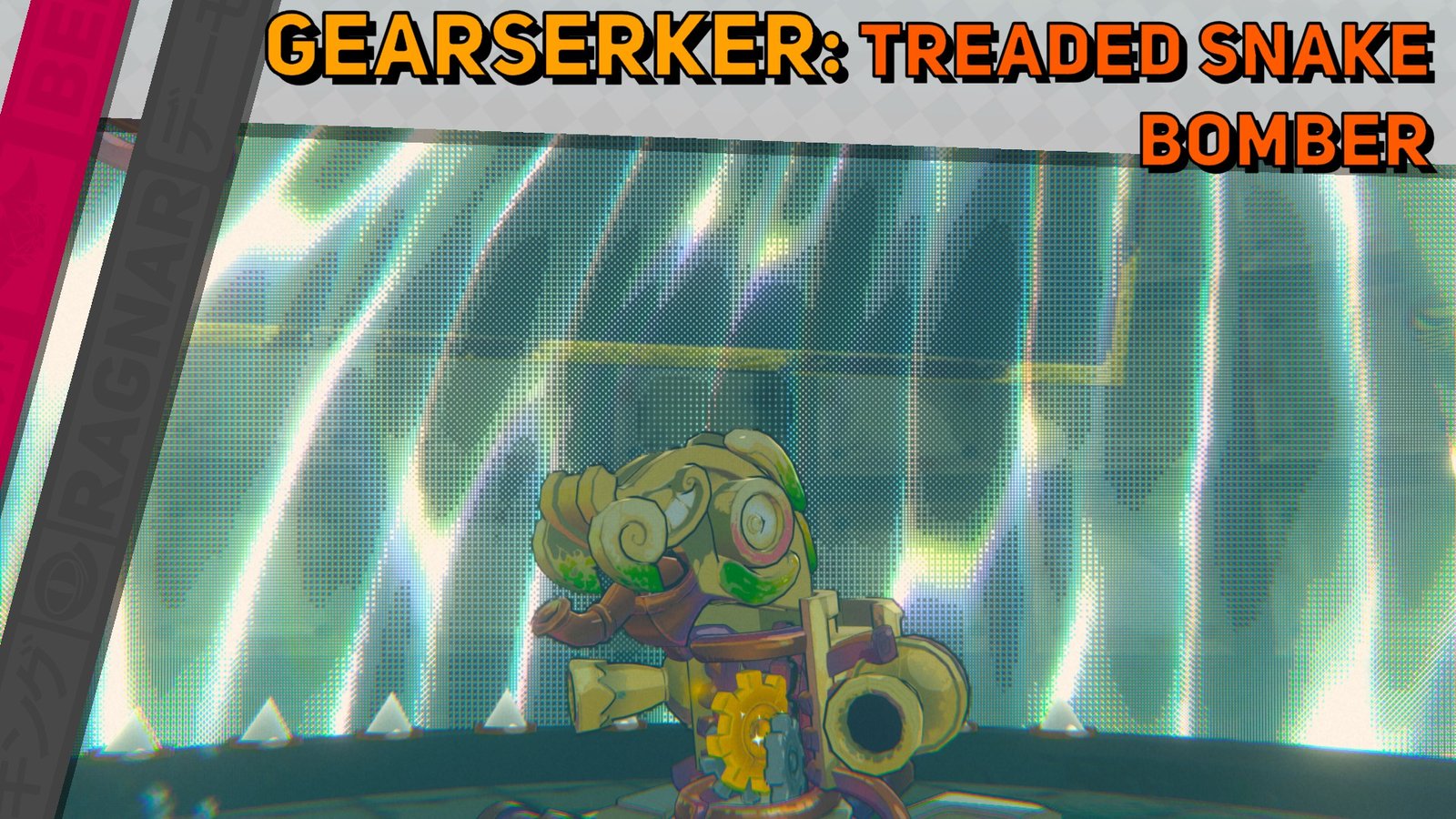 Treaded Snake Bomber Gearserker Fight in Demon Tides.