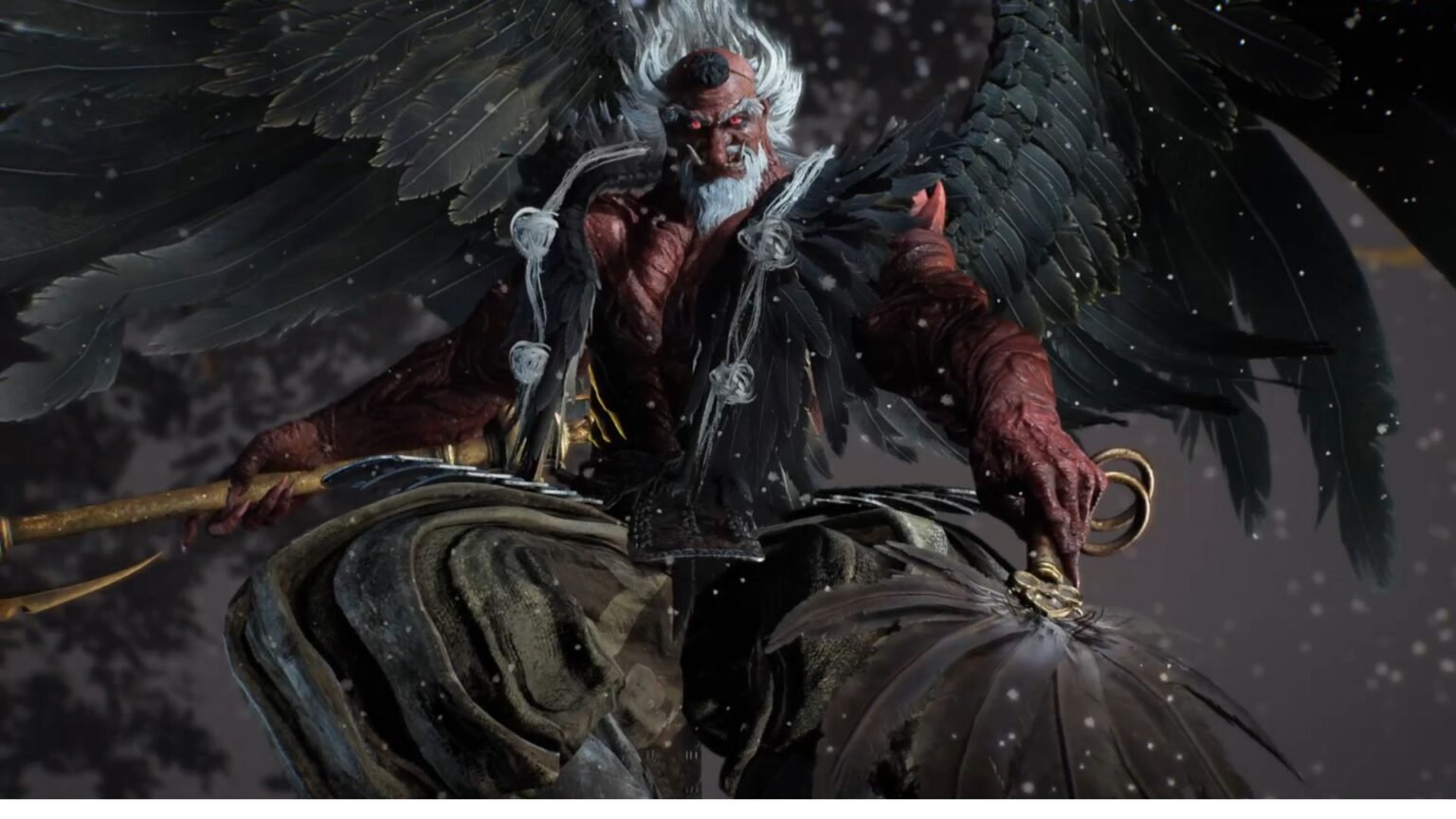 Great Tengu boss fight in Nioh 3