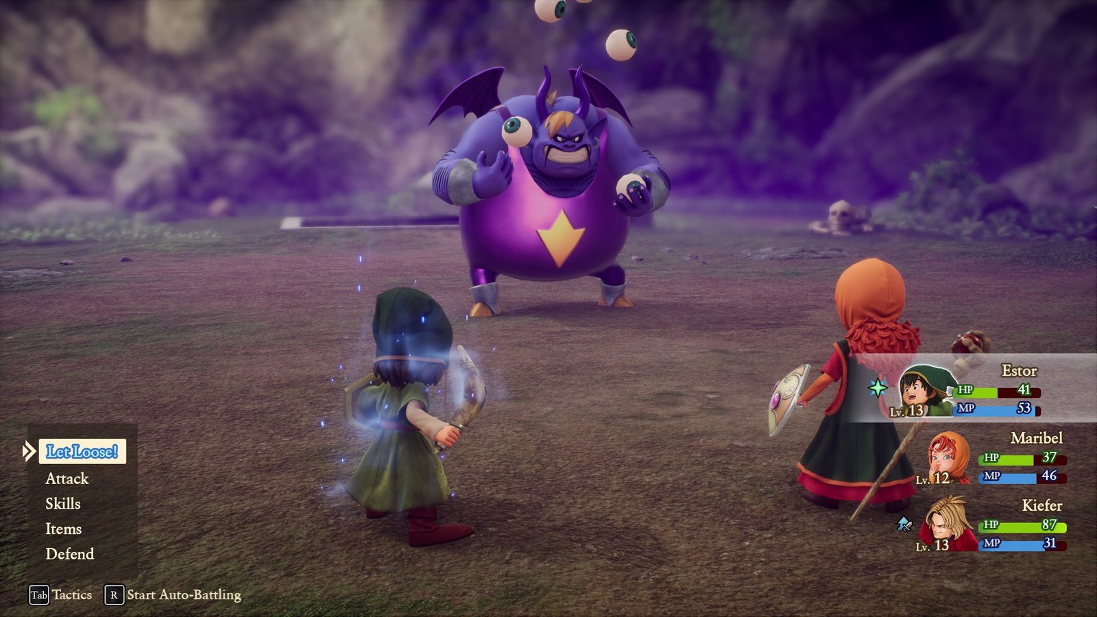 The Hackrobat in Dragon Quest VII Reimagined