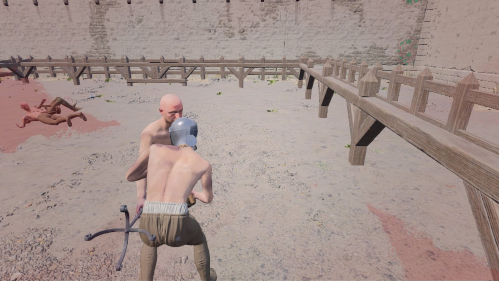 Grab Attack in Half Sword