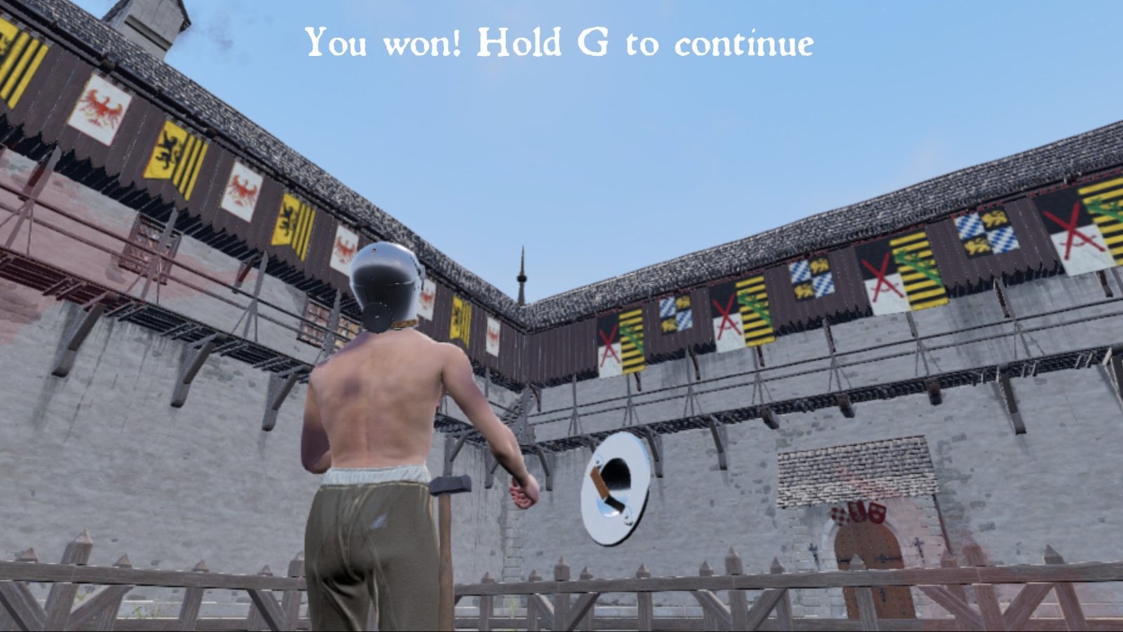 Throwing weapons in Half Sword