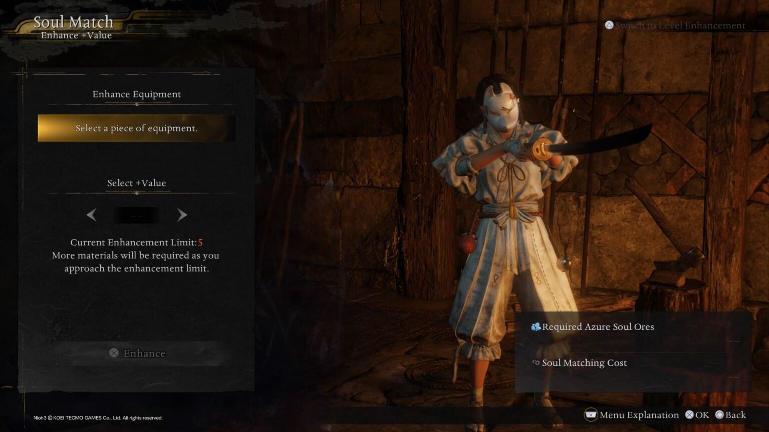 Soul Value in Nioh 3