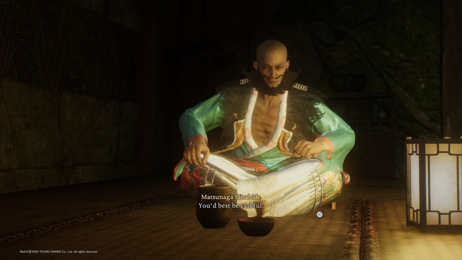 Teahouse vendor in Nioh 3