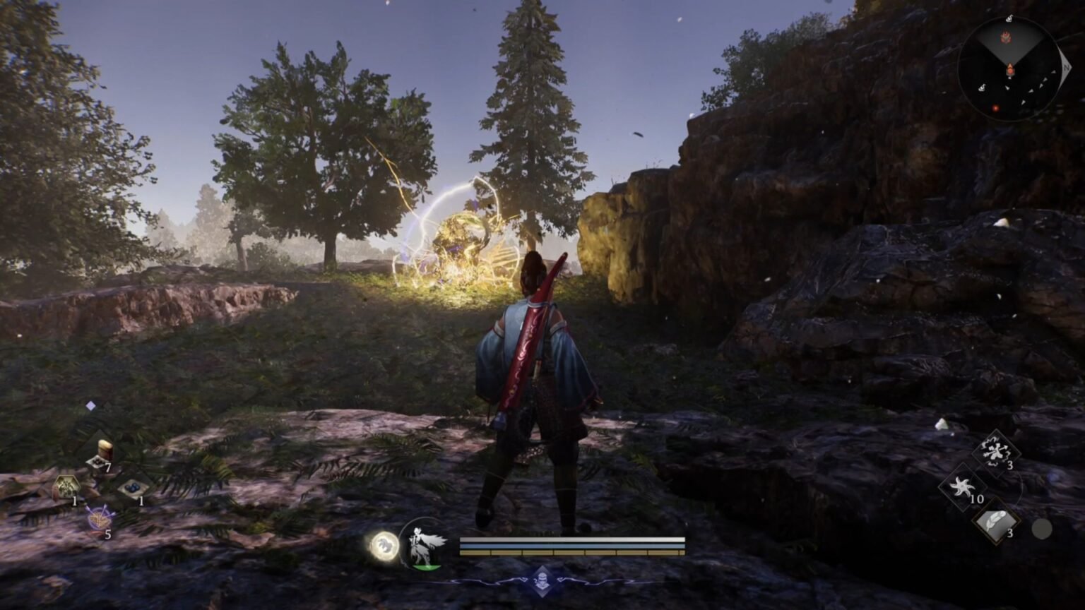 Reaching the Crucible Wraith in Tenryu River Nioh 3