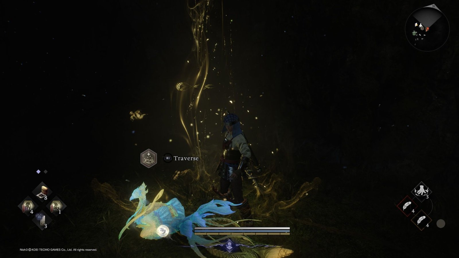 Spirit Veins that allows you to fly in Nioh 3