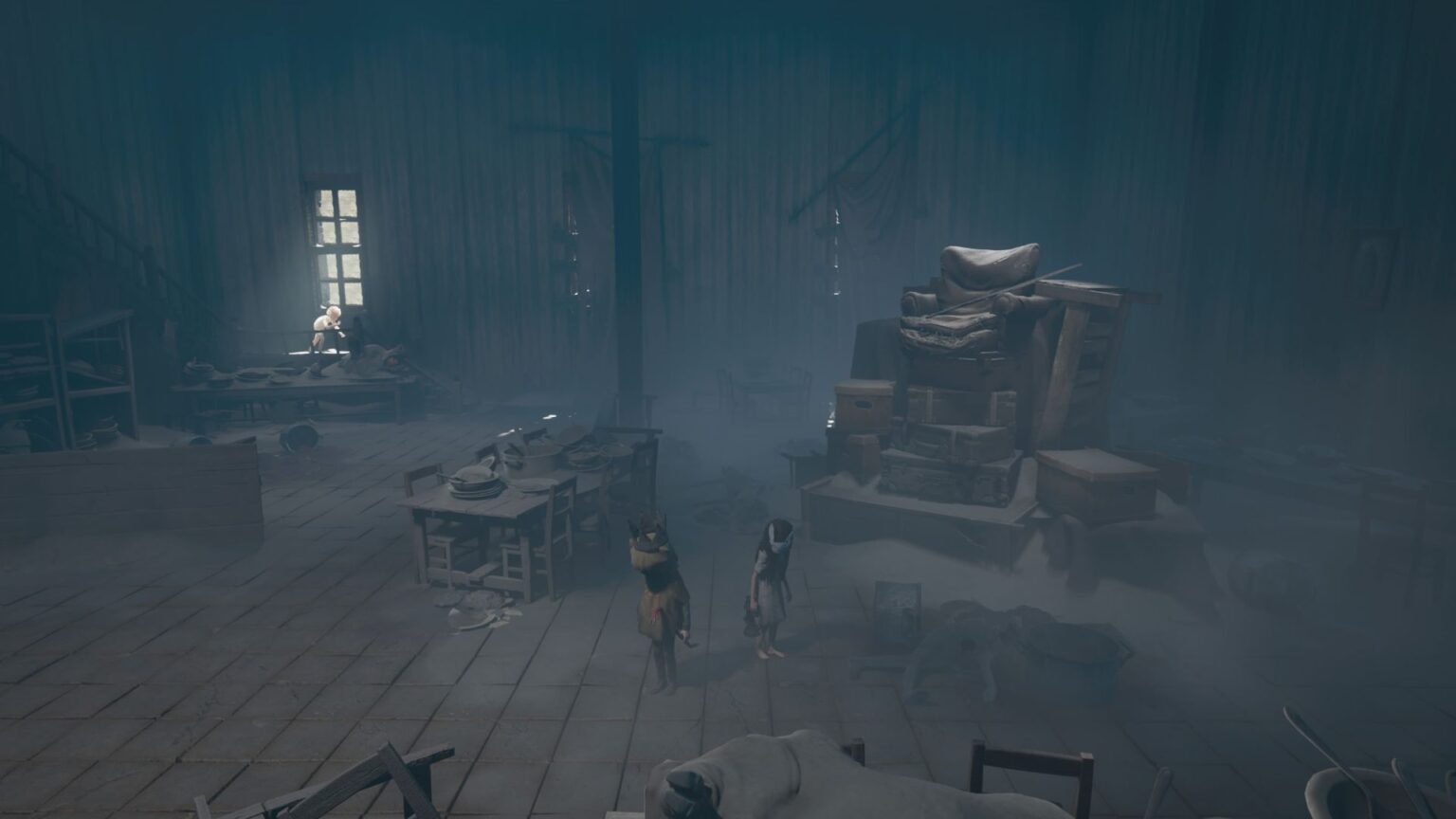 Player wearing the crown stolen from the leader of the Spider Kids in Reanimal