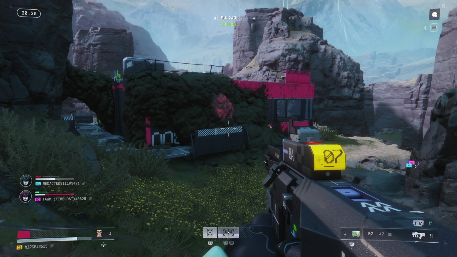 Tick-infested building in Marathon's Perimeter map.