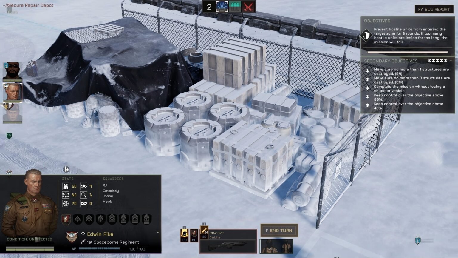 Menace Crates and Barrels in a Corner