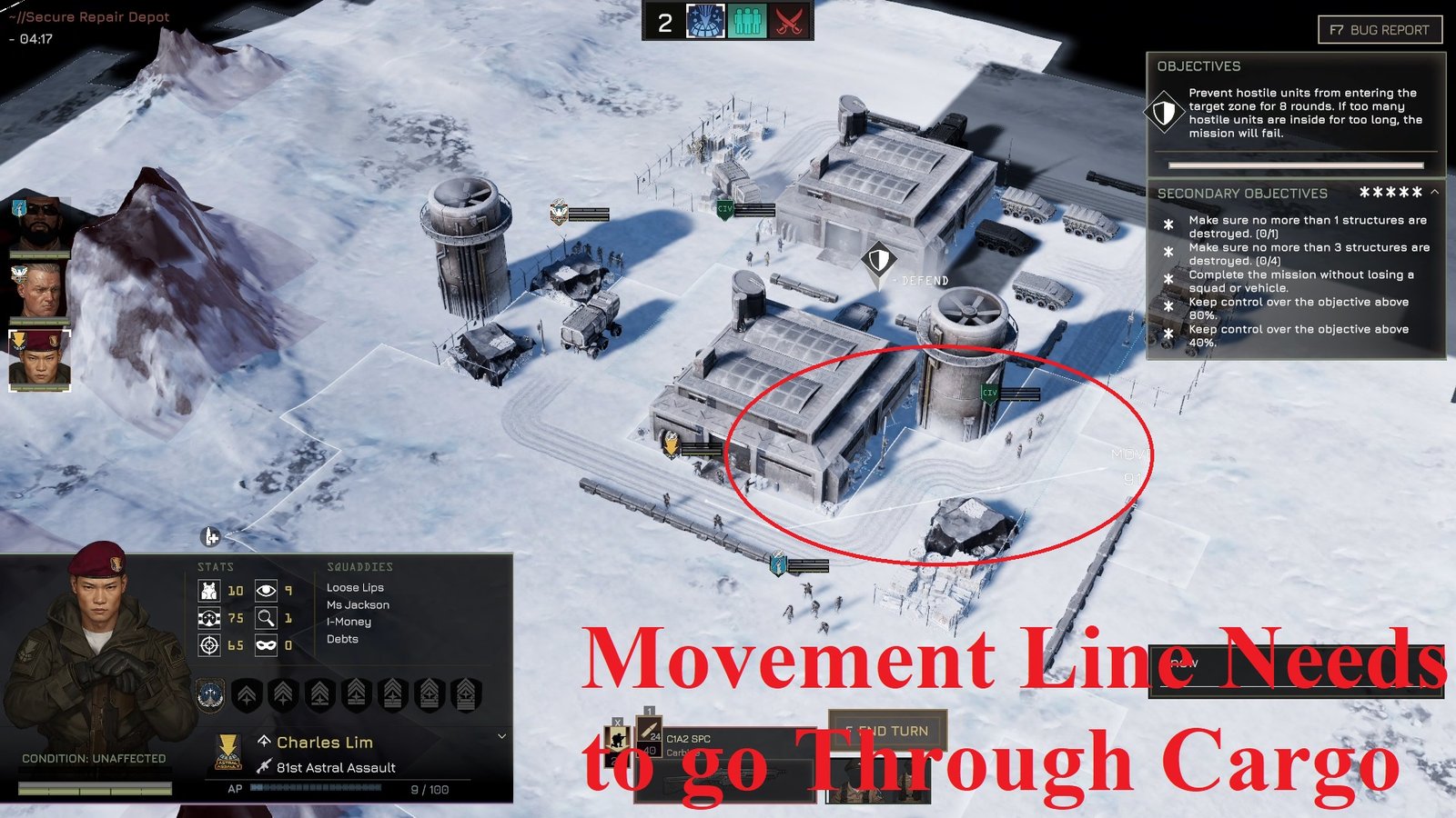 Menace Movement Line and Cargo