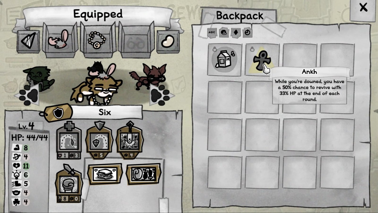 Mewgenics Boris Boss Fight Preparation