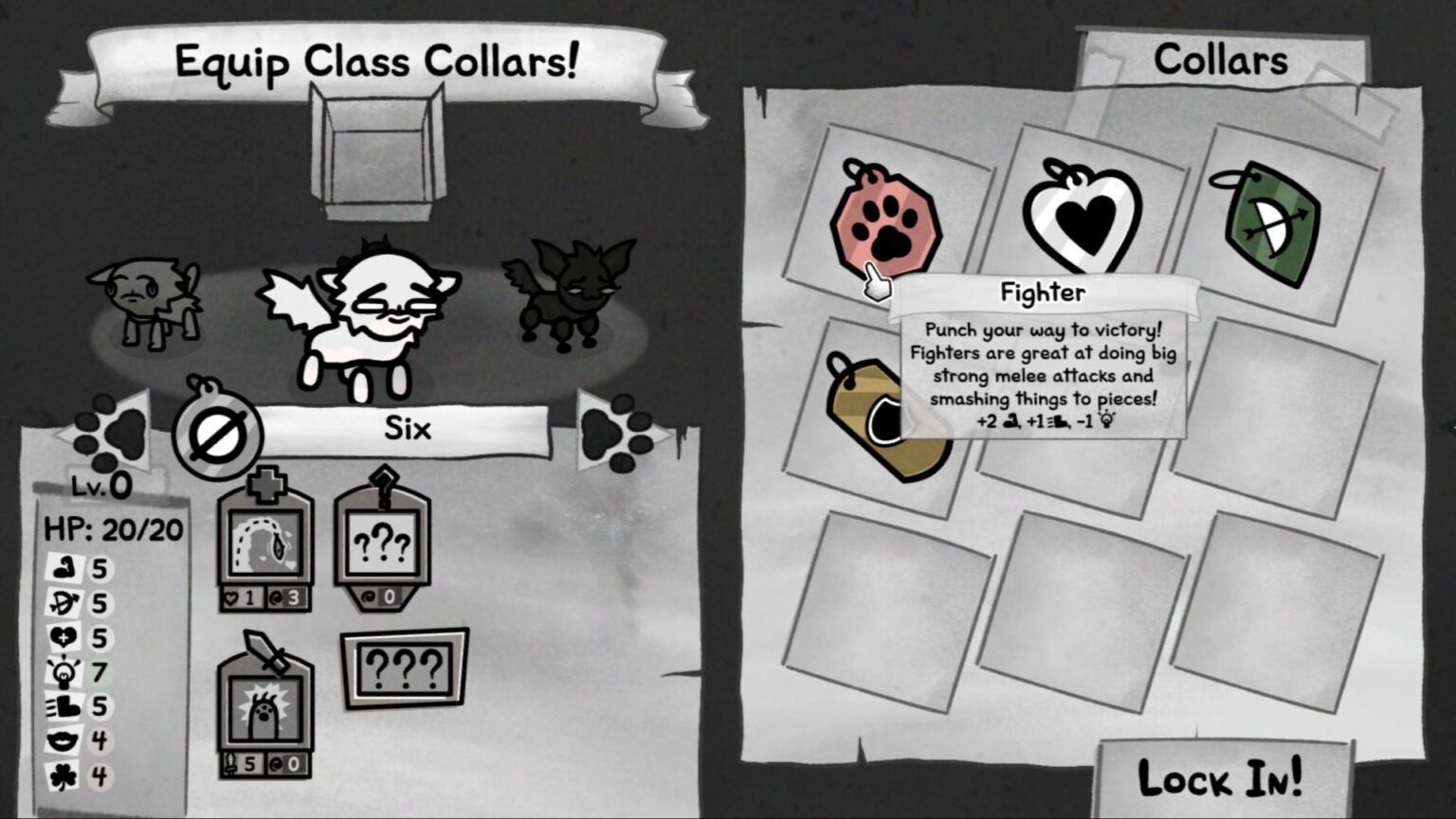 Mewgenics Fighter Class