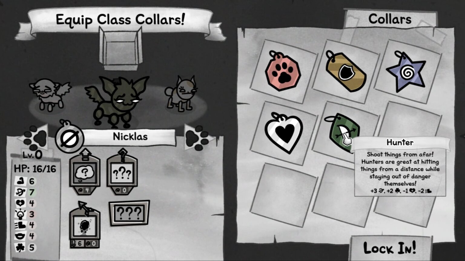 Mewgenics Hunter Class