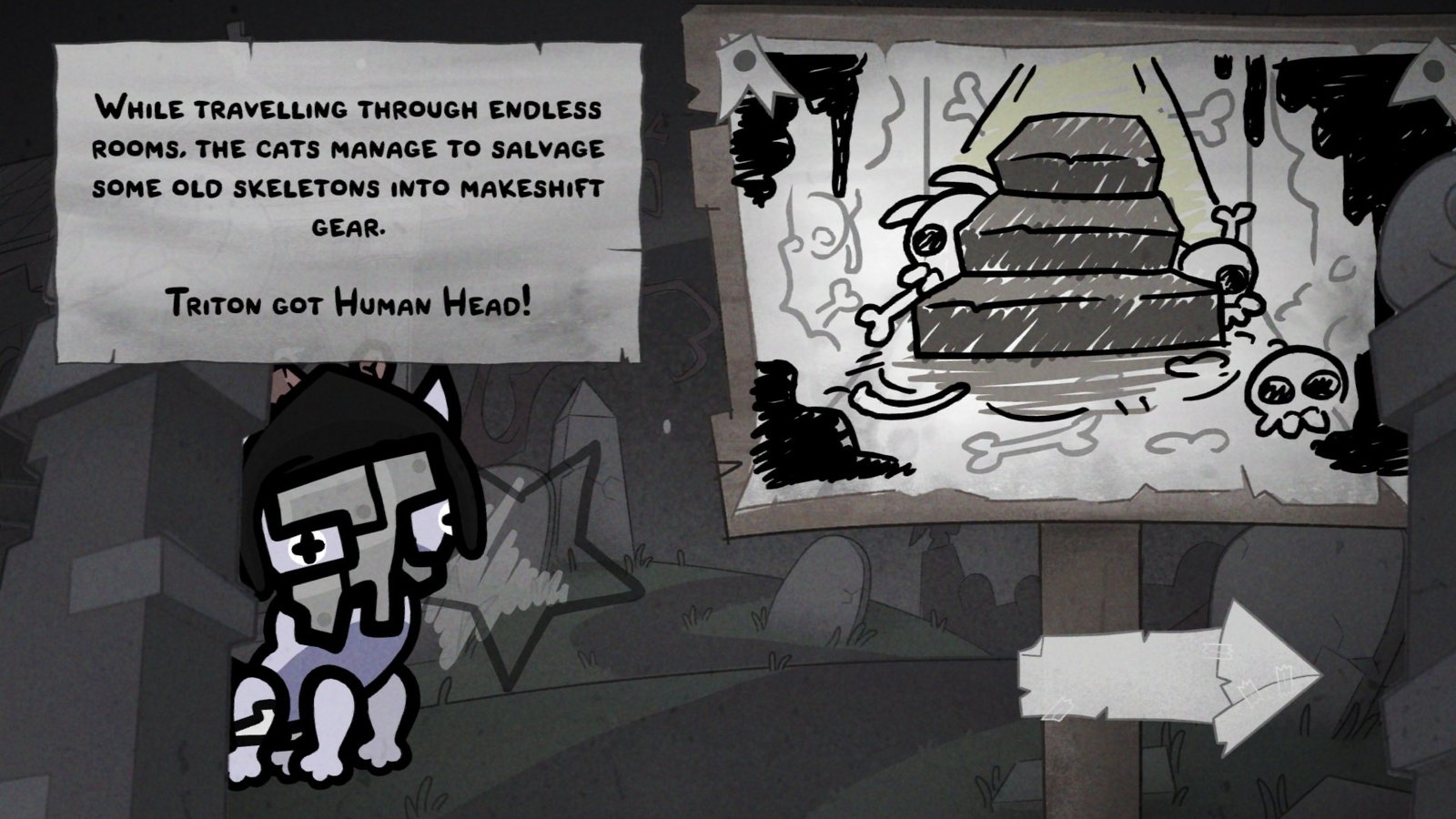 The Successful Necropolis Screen in Mewgenics