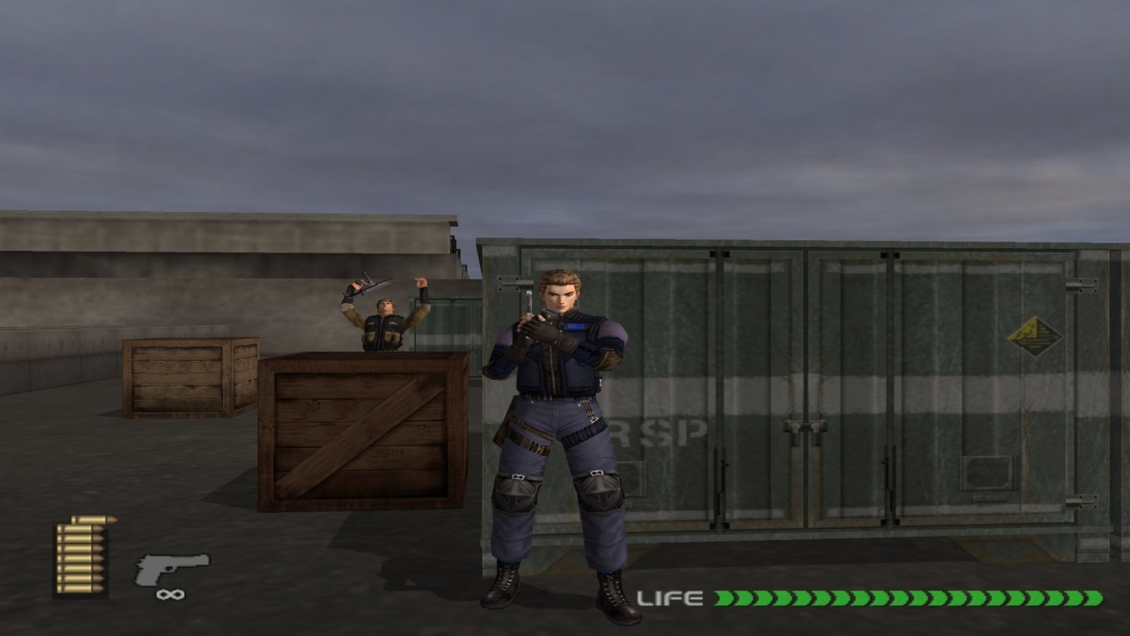 Jean-Luc hiding