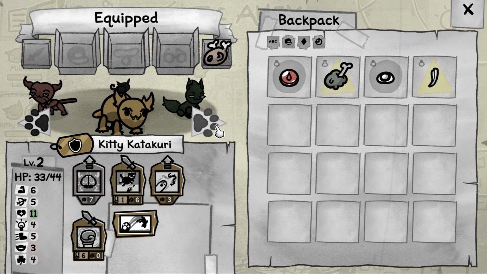 Mewgenics Radical Rat Boss Fight Preparation