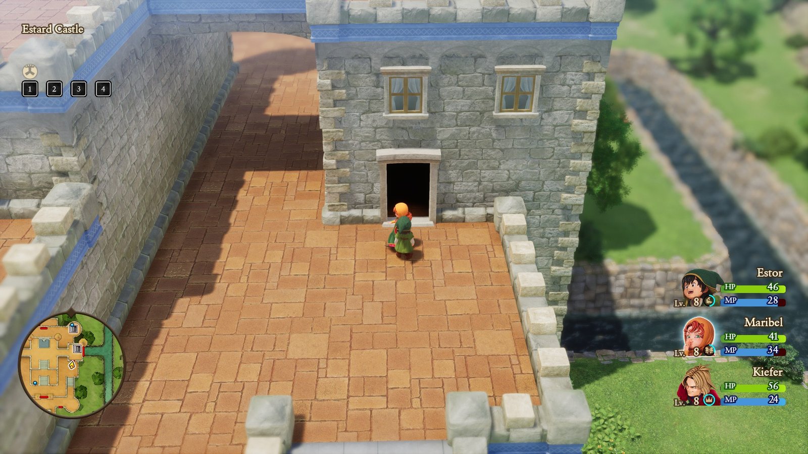 The Ramparts Entrance in Dragon Quest VII Reimagined