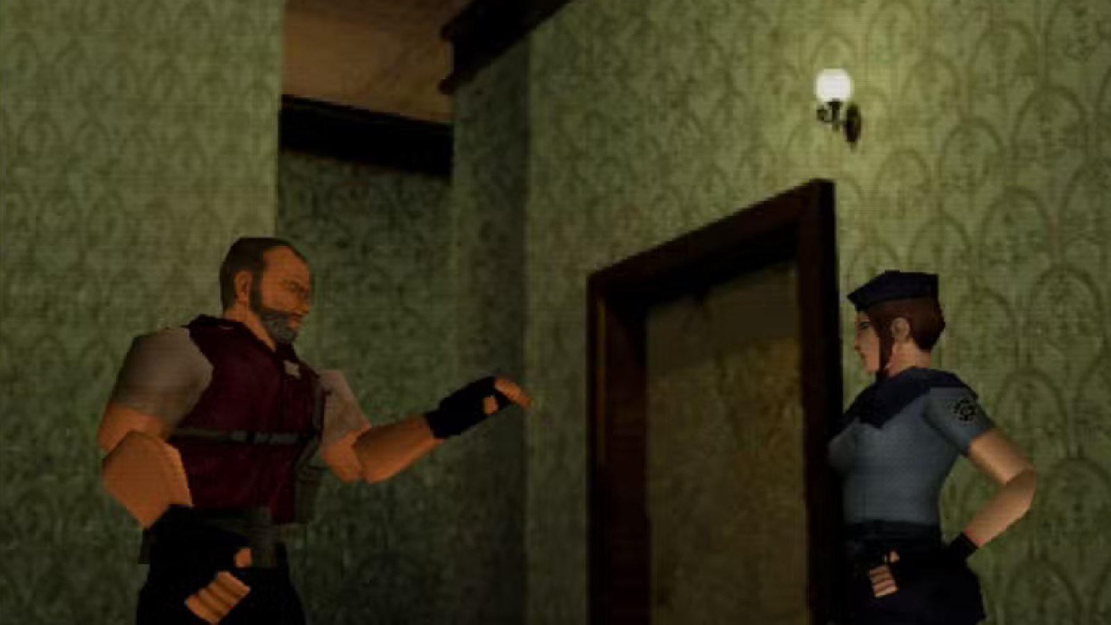Resident Evil Director's Cut Jill and Barry Talk