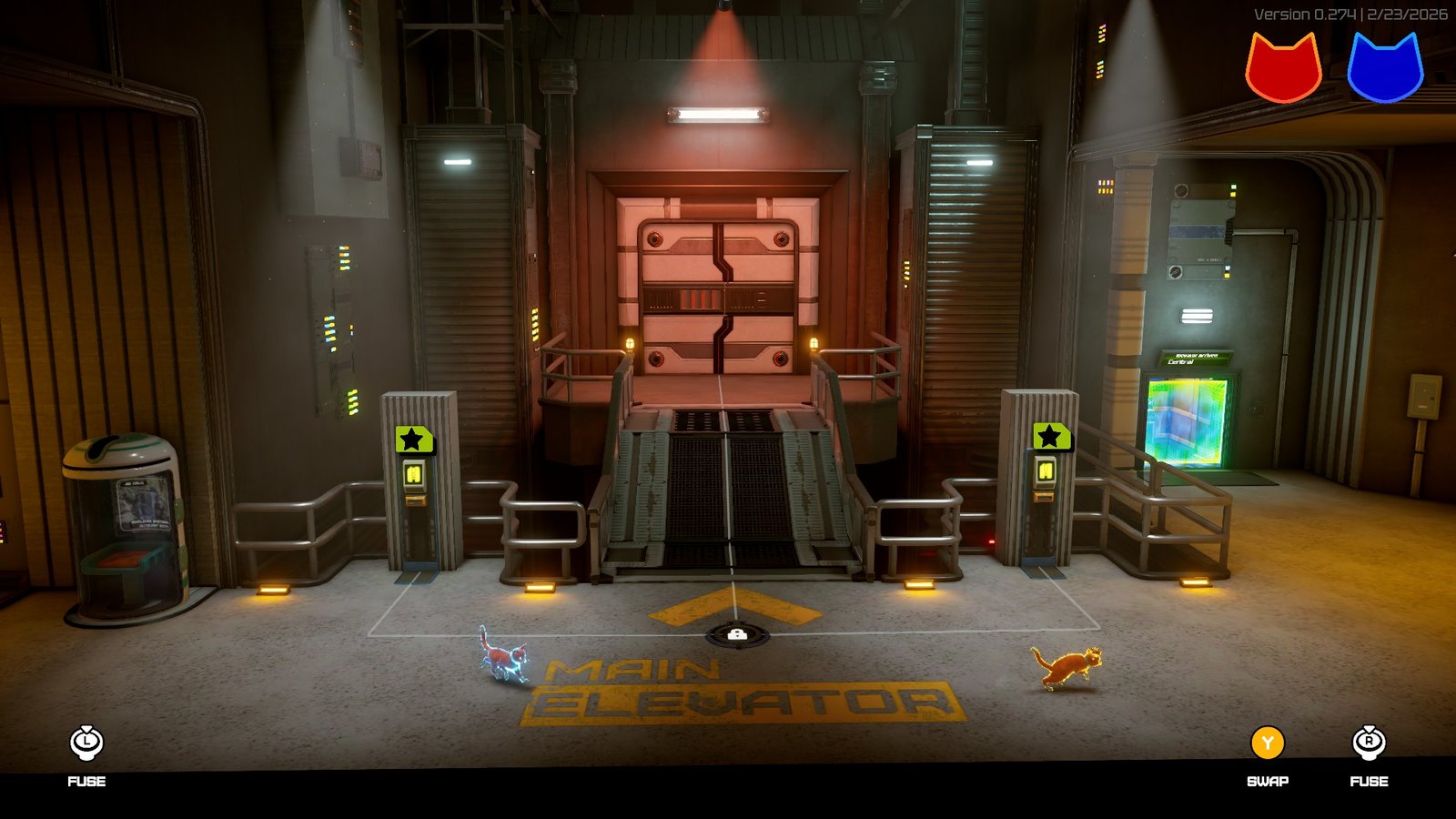 Screenshot of the Steam Next Fest Schrodinger's Cat Burglar Demo.