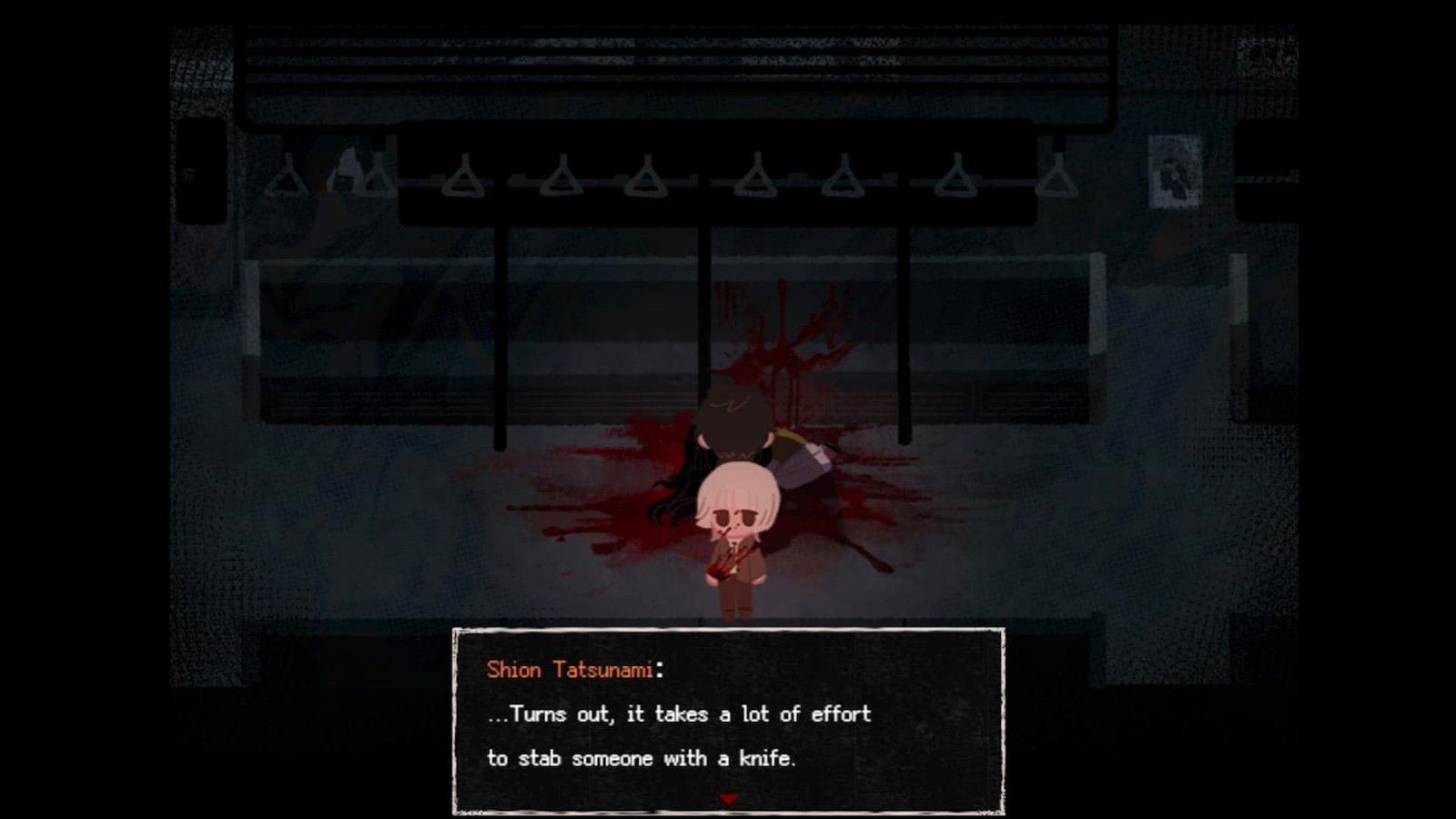 Shion Talking in Saihate Station