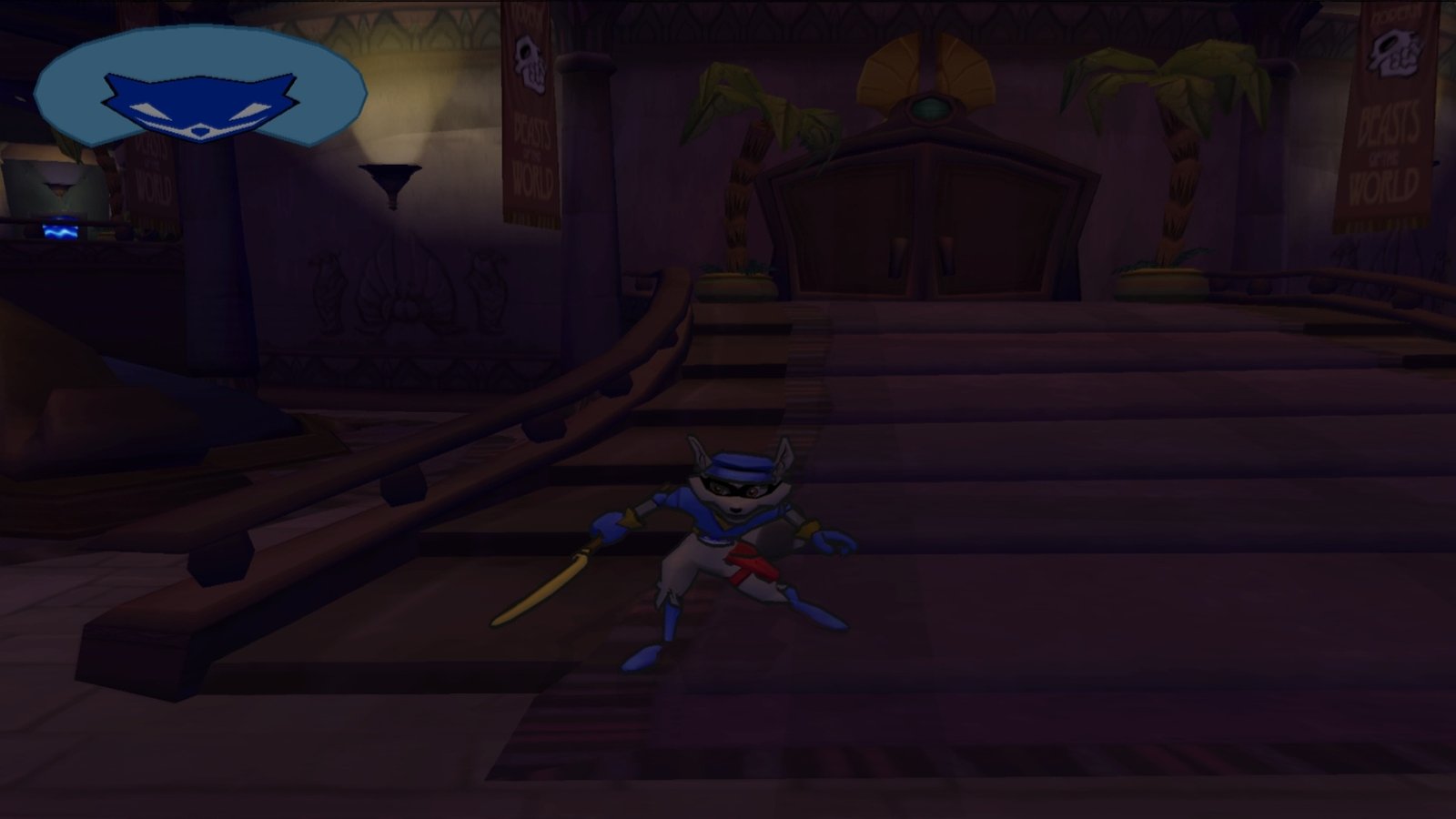 Sly in a level from Sly 2