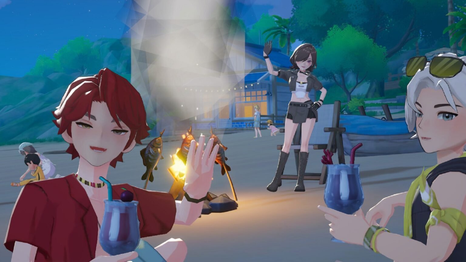 Starsand Island Beach Festival End Cutscene