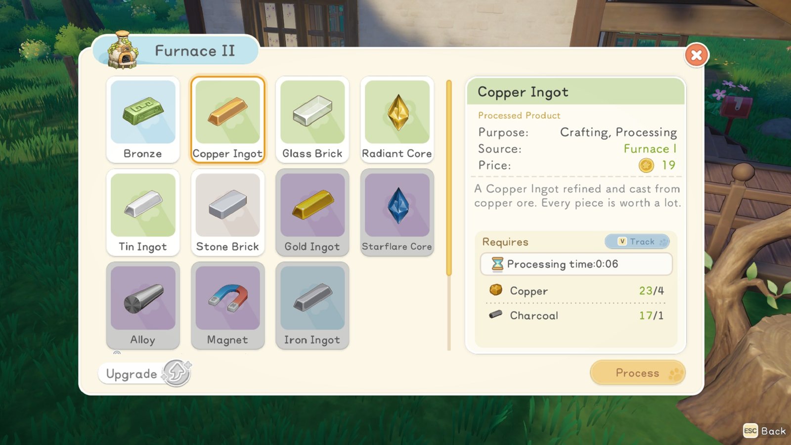 Starsand Island Copper Ingot Recipe