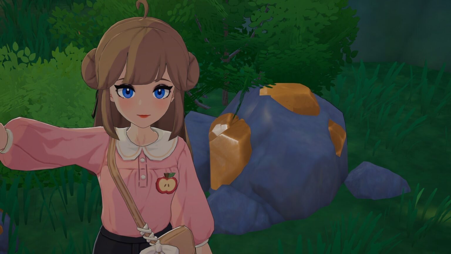 Starsand Island Copper Ore Rock Selfie