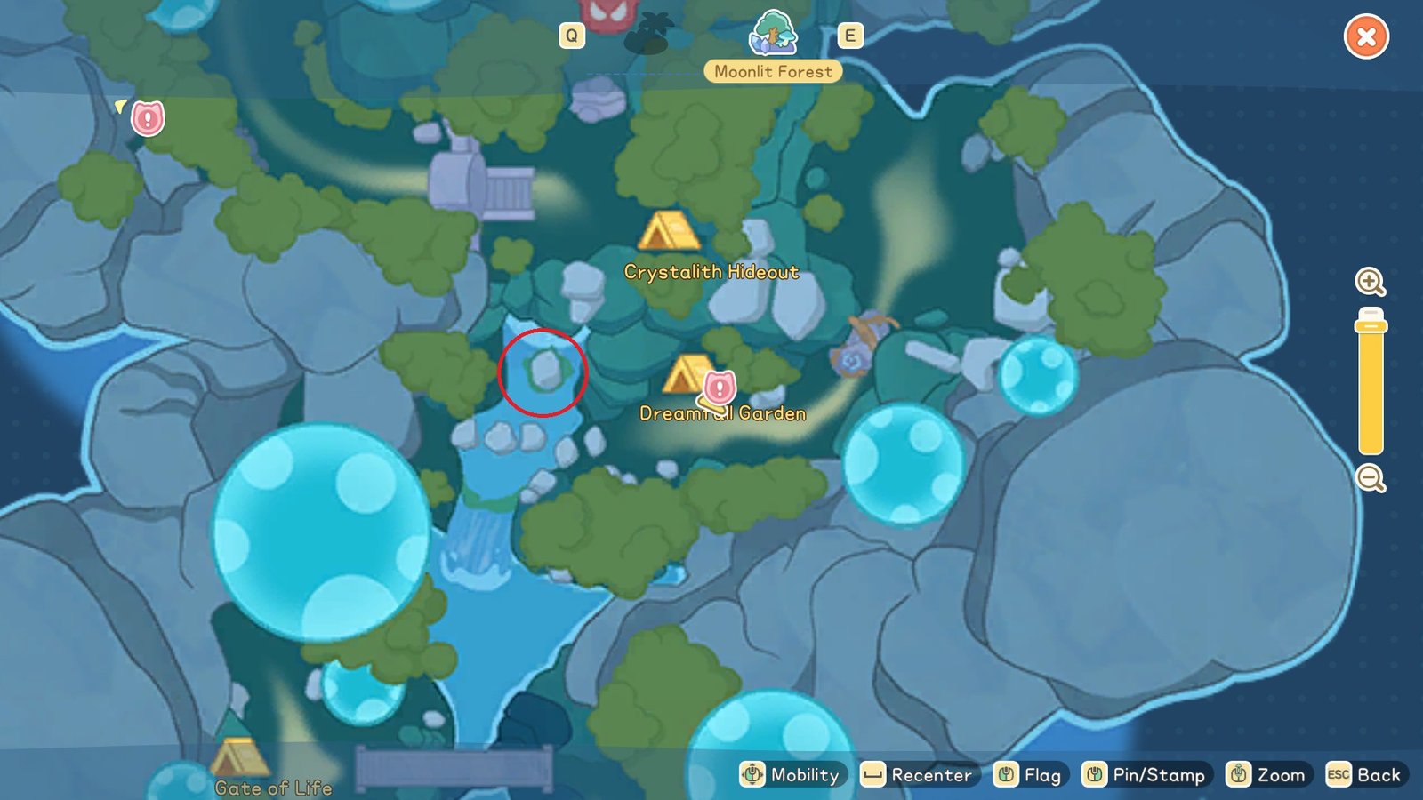 Starsand Island Glowfish Location