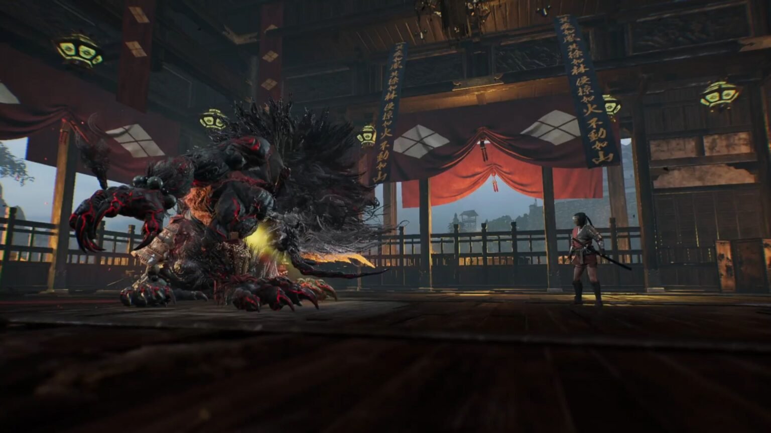 Takeda Shingen is defeated in Nioh 3