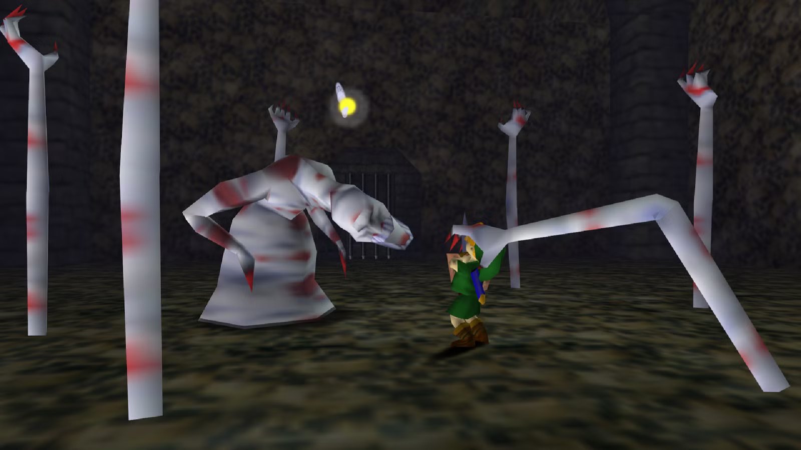The Legend of Zelda Ocarina of Time Link Dead Hand