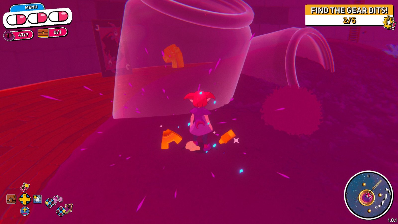 Seeing the Third Gear Piece in a Jar in Jester's Leviathan in Demon Tides.