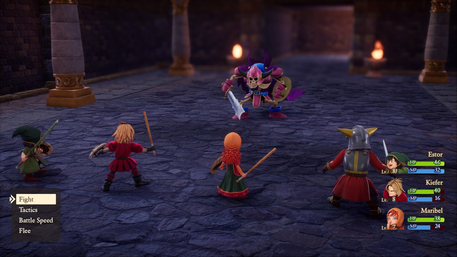 Monsterous Maeve in Dragon Quest VII Reimagined